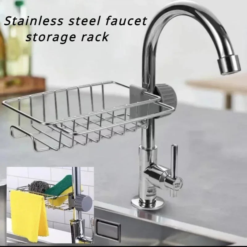 Kitchen Stainless Steel Sink Drain Rack